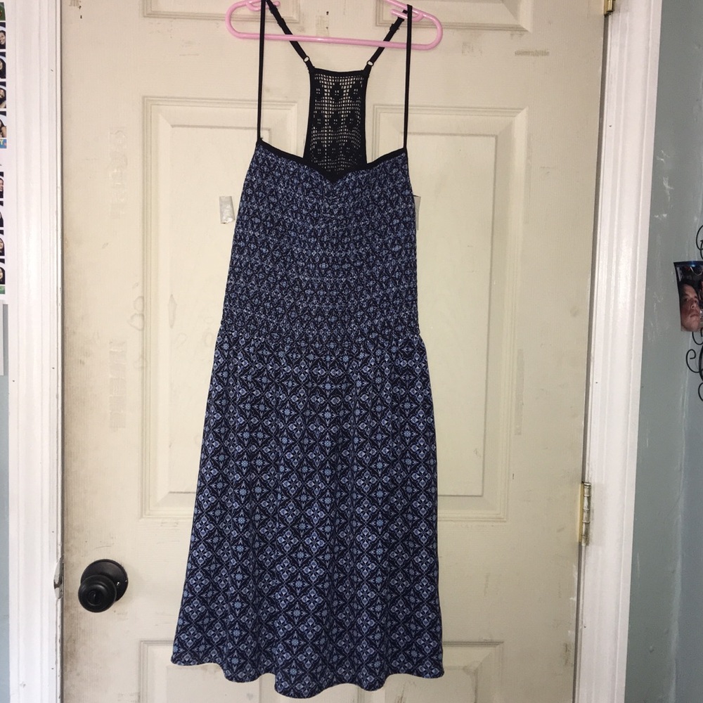 Blue summer dress